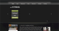 Desktop Screenshot of hotelterasa.cz